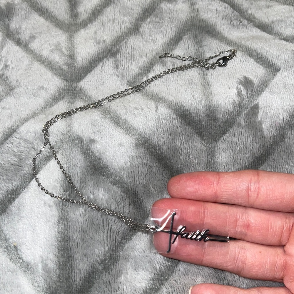 Silver necklace